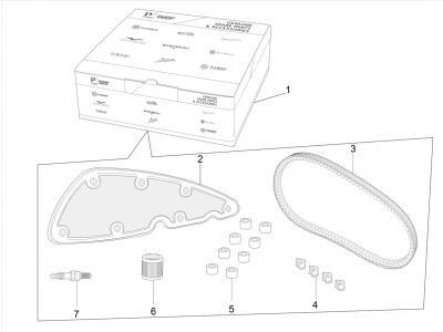 Reduce wear and maintenance kit